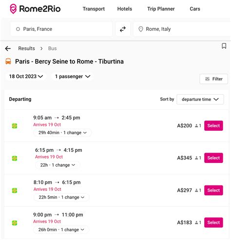 rome2rio|Tickets & Bookings .